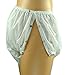ObboMed MT-3312G New Larger Leg Circumference Snap-On Reusable Washable, Waterproof Incontinent Underpants, Cover-up Diaper for Patients, Elders, Adult Men and Women – White (L: 34 – 40 inches)