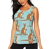 Photo Gallery yqtgbced funny for kangaroo zoo print - canotta da allenamento da donna, leggera, ad asciugatura rapida e traspirante, per palestra, yoga, corsa, nero , xxl Photo Gallery yqtgbced funny for kangaroo zoo print - canotta da allenamento da donna, leggera, ad asciugatura rapida e traspirante, per palestra, yoga, corsa, nero , xxl