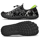 Picture of Built-in Heel Grips Water Shoes for Kids Girls Boys Hiking Shoes Wide Barefoot Swim Beach Pools Aqua Socks Slip-On Quick Dry Lightweight for Big Little Kids Toddler