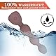 BDSMYEE Wiederaufladbarer Analkugeln Analvibrator mit 10 Vibrationsmodi, Analplug für Prostata-Massage, Analperlen für Männer Frauen Paare SM Sexspielzeug (Braun)