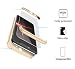 Produktbild BESTCASESKIN Hülle Kompatibel mit Samsung Galaxy S6 Edge Handyhülle,Superleichte Ultradünne 3 in 1 PC Schutzhülle Stoßfeste Kratzfeste + Gratis Panzerglas Schutzfolie Gold