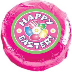 Easter - "COOKIE TALK" Chocolate Covered Cream Filled Sandwich Cookies - 12 PC