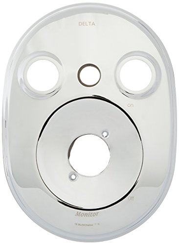 Delta Faucet Rp34794 Escutcheon-18 Series, Chrome #TOP8