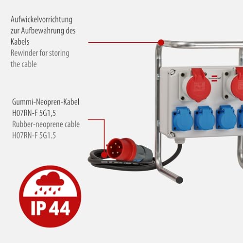 Baustromverteiler Brennenstuhl Kompakter Kleinstromverteiler BKV 2/4 G IP44