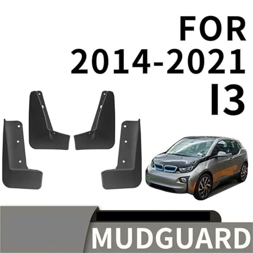 Guardabarros resistentes para BMW i3: protector de cejas de rueda delantera y trasera 2014-2021 2