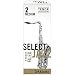 Rico Anches sélectionnées Rico Jazz pour saxophone ténor, coupe à la française, force 2-Medium, pack de 5