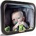 Baby Car Mirror for Back Seat | View Rear Facing Infant in Backseat | Securely Fasten with Double Strap | Pivot Joint to Easily Adjust to Desired Viewing Angle …