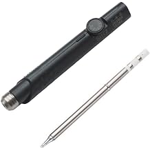 65W for mini Soldering Iron with Knob Control, 220-400C Range, for SH-B2 SH-BC2 SH-I Tips, DC12V-24V Portable StationB