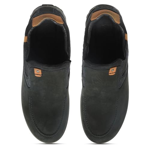 Image of Woodland Men Dnavy Slip-On Shoes