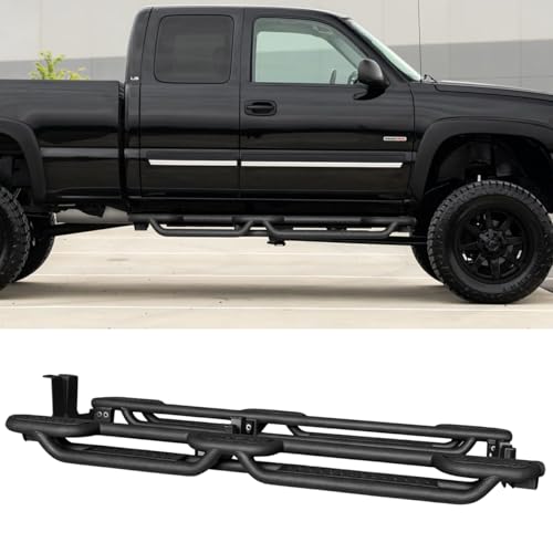 Estribos laterales para camioneta Vijay Double Cab