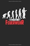  Feuerwehr Notizblock: Notizbuch Planer Tagebuch Schreibheft Notizblock - Geschenk für Feuerwehrmänner (15,2 x 22.9 cm, 6\