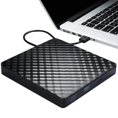 Graveur de CD externe USB 3.0 compact pour regarder vos DVD en voyage sur ordinateur - 4