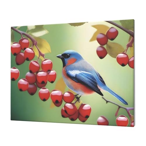 Oiseau flottant Berr peinture murale idée cadeau mariage et décoration maison