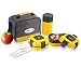 Insulated Lunch Box Bag Set for Adults and Kids ~ Pinnacle Insulated Leakproof Thermal Lunch KitLunch BagThermo bottle2 Lunch Containers With NEW Heat Release ValveMatching Cutlery (Yellow)