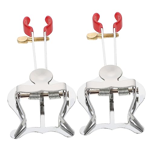 INOOMP 2Pcs Music Clip Durable Clarinet Score Holders Lightweight Portable Design for Easy Use for Musicians Practice Performance