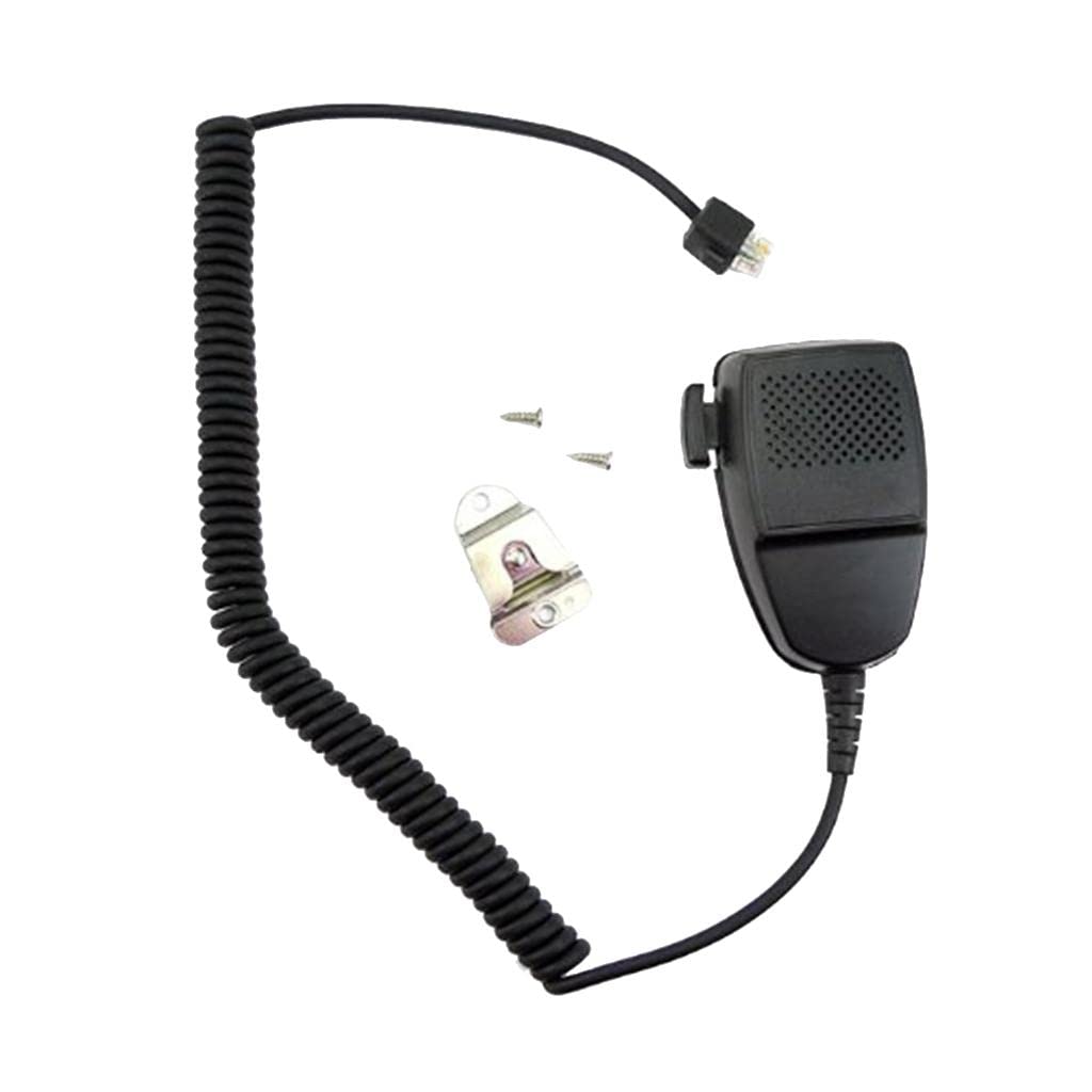 ATORSE® Handheld Speaker with Mic Microphone Hanger for Rj45 8-Pin Motorola Radio-picture-17