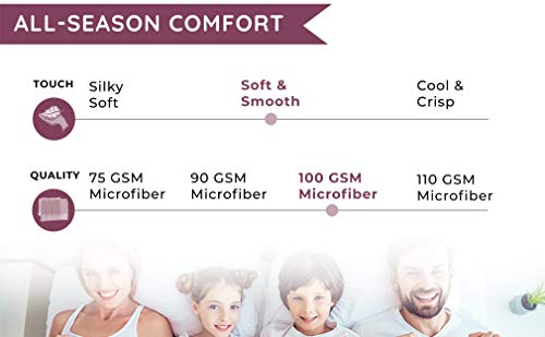 Coastal Stripes Collection - Premium Quality, Soft, Wrinkle, Fade, & Stain Resistant, Easy Care, Oversized Duvet Cover Set, Full/Queen, Blue #TOP5