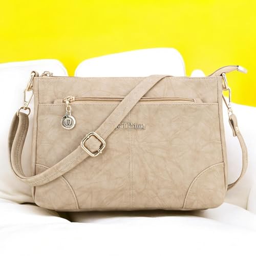 Image of WOMEN MARKS Women's PU Leather Sling /Crossbody Bag stylish look for women /girls