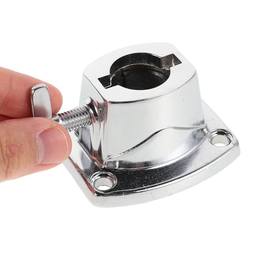Soporte metálico para platillos, grampa ajustable para batería miniatura 4