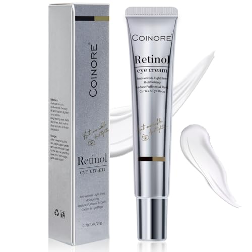 Retinol Under Eye Cream - Cream for Men & Women, Dark Circles, Pu...