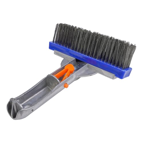 Namvo Pool Brush, 5 Inch Swimming Pool Brush Head, Pool Cleaning Brush, Heavy Duty Stainless Steel Swimming Pool Brush - Image 4