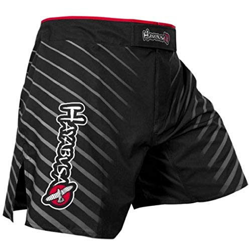 Hayabusa Kasumi-S Fight Shorts, 34, Black