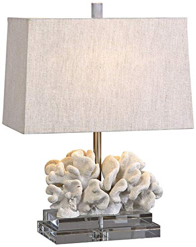 Uttermost Taupe Ivory Coral Table Lamp - Image 2