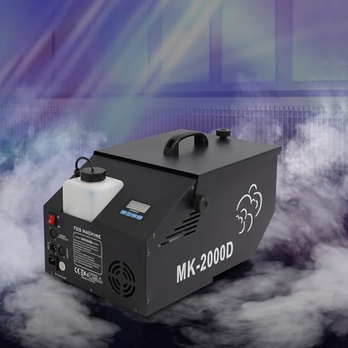 15 Best Low-Lying Fog Machines for Halloween That Will Spook and Impress 27 Low-Lying Fog Machine, 1200W 110V 860-1076ft² 5000CFM DMX Wedding Bar