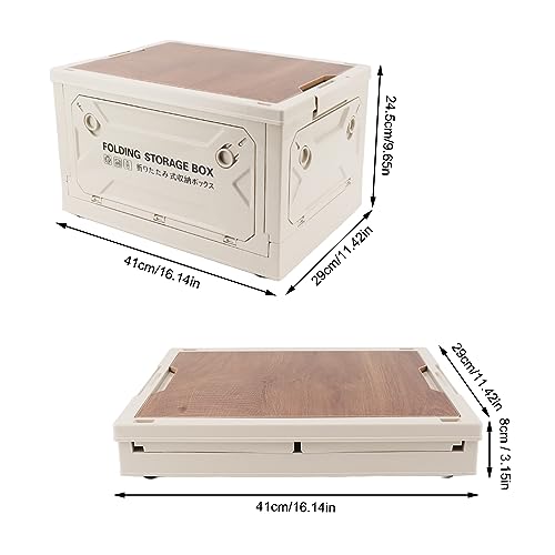 Boîte rangement pliable camping étanche ouverture 5 côtés - 4