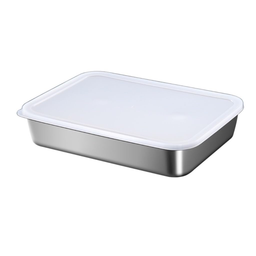 Recipientes para Alimentos Caja de mantenimiento de alimentos frescos for refrigerador, caja de bolas de masa congelada rápida for cocina, almacenamiento sellado, caja de mantenimiento de alimentos fr