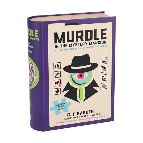 Murdle in The Mystery Mansion 500-Piece Jigsaw Puzzle