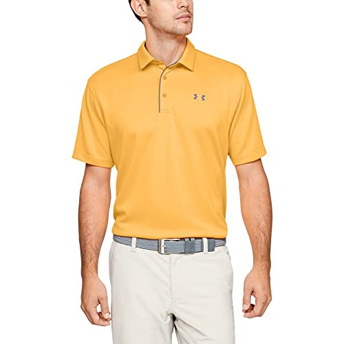 Image of Under Armour Men's Polyester Solid Tech Polo | T-Shirt | 1290140-001