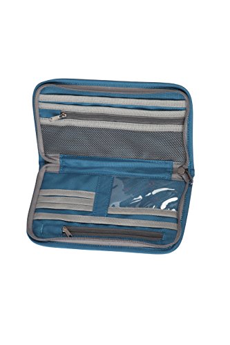 Preisvergleich Produktbild Reisepass-Hülle TOUA-PPP-D 24x13cm Reisepasshüllen Reisebrieftasche Reisepass Ticket Tasche Dokumententasche - Zahlreiche Einschübe, Schlaufen und Taschen helfen. Extrem widerstandsfähiger Stoff