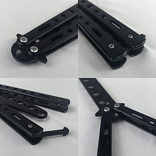 Kalopezy 3 Pack Butterfly Csgo Game Equipment For Practice, Durable Stainless Steel Set Of 3 Color #TOP4