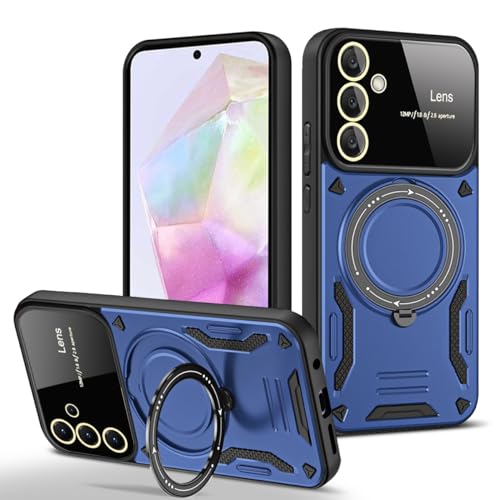 Coque Samsung A35 magnétique bleue pour vos déplacements en voiture