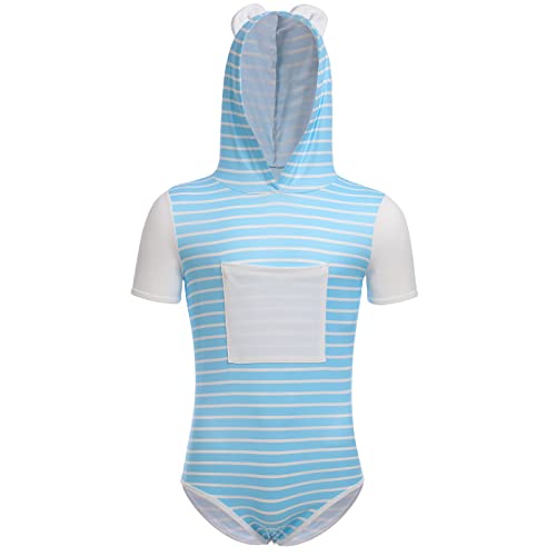 ABAFIP Men Short Sleeve Romper Pajama Bodysuit One Piece Leotard Cute Print Diaper Teddy Rompers Pj Sleepwear Tops3