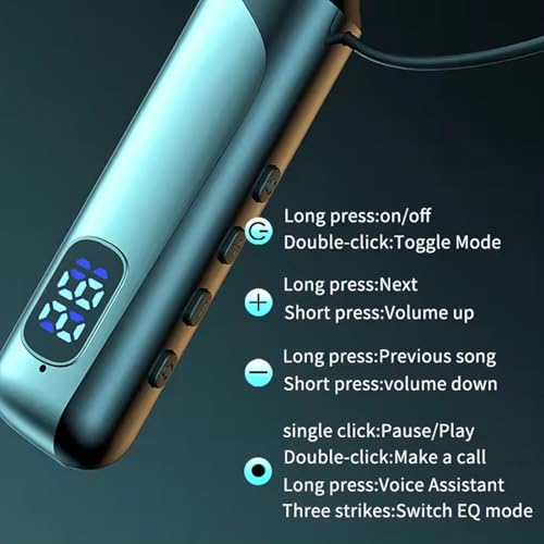 Image of iFAST IF-185 Digital Display Bluetooth Wireless Neckband Earphone| HD Call Stereo Bass | Up to 40 Hours Music Playtime | Voice Assistance, Dual Pairing, Plug-in Cards Mode [ Pink ]