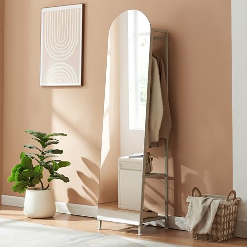 En.casa  Espejo de Pie y Perchero Frenrab