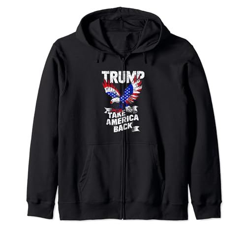 donald trump america justicia política elección republicano Sudadera con Capucha