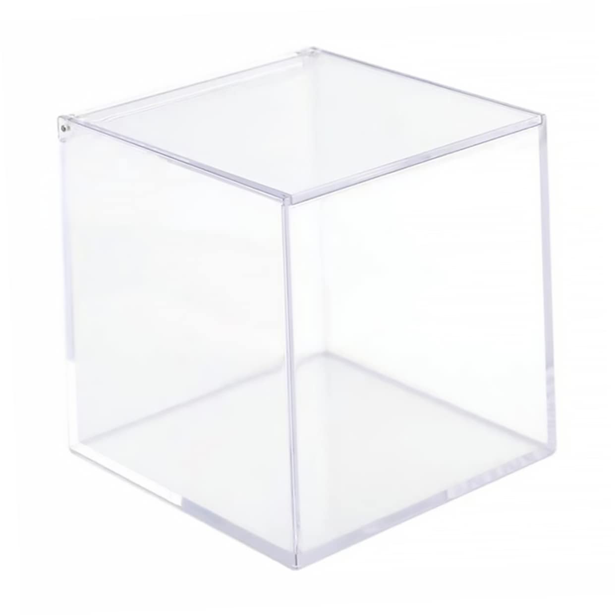 Caja de Acrílico Transparente para Cápsulas de Café Tapa | Formato Cuadrado de Sobremesa, Diseño Portátil y Estable, Apta para Joyas y Bolsitas de Té