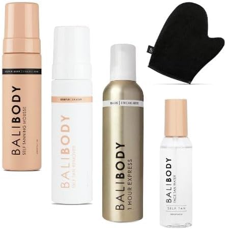 Bali Body 5-in-1 Self Tanning Kit - Achieve the Perfect Sun-Kissed Glow