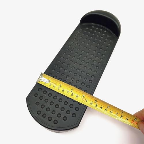 QSTDGVPW 2Pcs Elliptical Machine Foot Pedals Rowing Machine Foot Pedal Stable Footboard