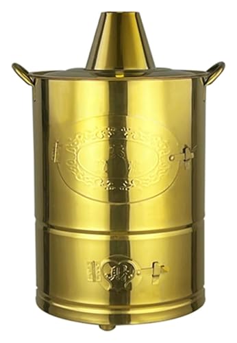 Outdoor Smokeless Burn Barrel for Efficient Trash Incineration - Ideal for Yard, Park & Garden Waste Disposal