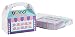 Produktbild Leckerli-Boxen  24 Stück Papier Party Favor Boxen Donut Shop Design Goodie Boxen für Geburtstage und Veranstaltungen, 2 Dutzend Partygiebelboxen, 15,2 x 8,3 x 9,9 cm