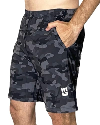 Men's Freestyle Running Shorts, Athletic Workout Apparel with 7