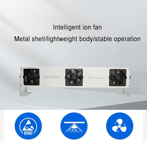 Ventilador Ionizador Antiestático de Tres Cabezas miniatura 3