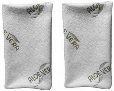 Twin Pack Aloe Vera Hypoallergenic Pillow Cover – Each 40 x 80 cm