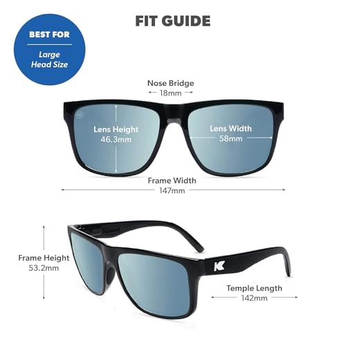 Image of Knockaround Large Polarized Sunglasses for Men & Women - UV400 Protection