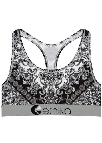 Ethika Womens Sports Bra | Flourish (WHB, Small)