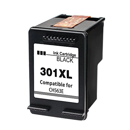 Inkseller Remanufacturado cartuchos de tinta 301XL Reemplazo para HP 301 XL compatible con Impresora Deskjet negro